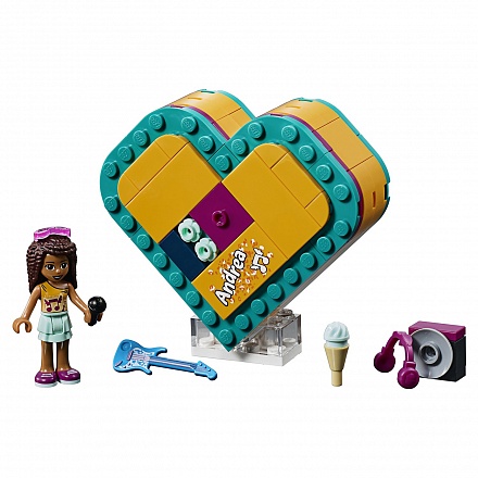 Конструктор Lego Friends Шкатулка-сердечко Андреа 